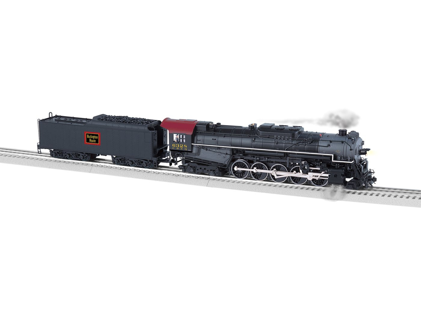 Lionel 1931720 O BTO Chicago,Burlington & Quincy Legacy 2-10-4 Steam Loco #6328