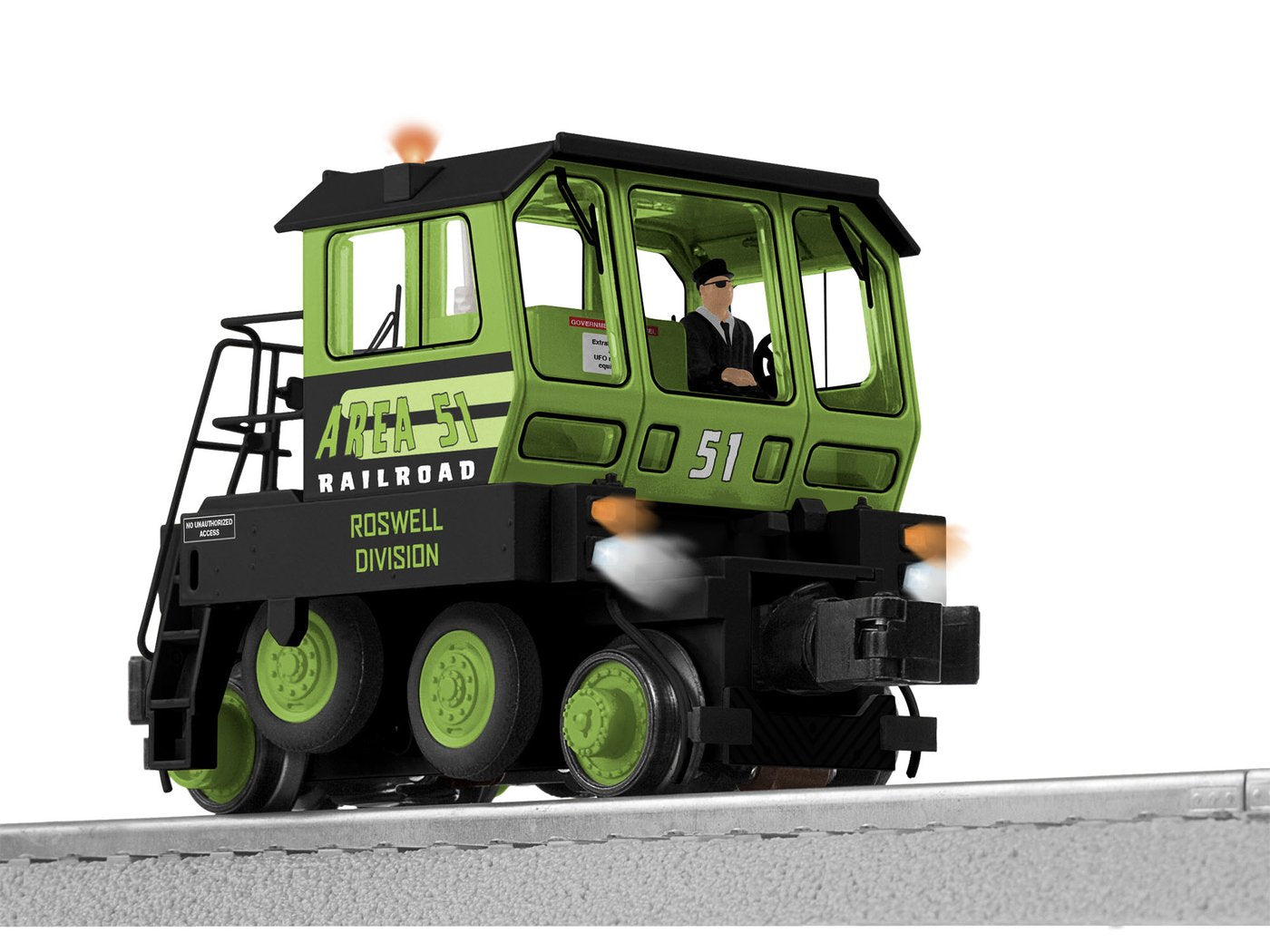 Lionel 1935010 O Area 51 Trackmobile