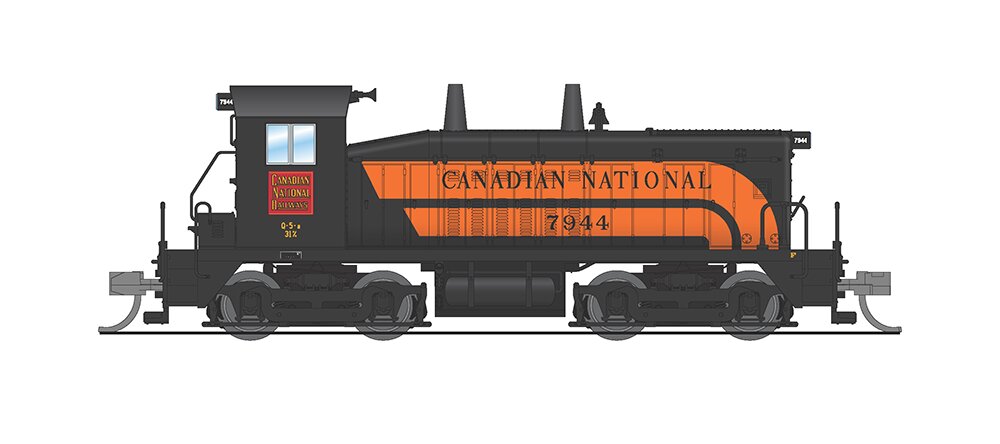 Broadway Limited 3863 N Canadian National EMD NW2 Diesel Loco Sound/DCC #7944