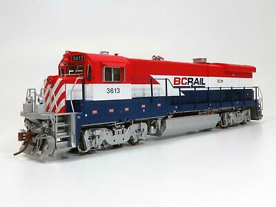 Rapido Trains 18007 HO Scale BC Rail GE B36-7 Diesel Locomotive w/ DC #3613