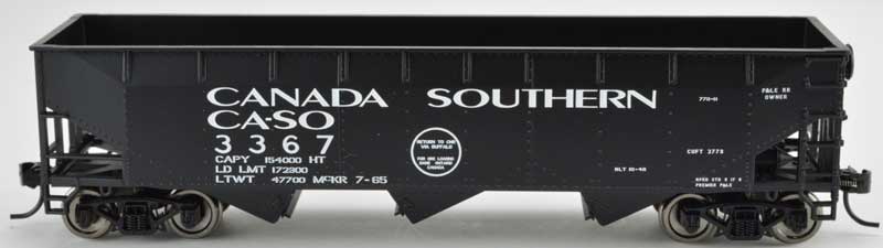 Bowser 42293 HO Scale Canada Southern 70-Ton Offset Hopper #3367
