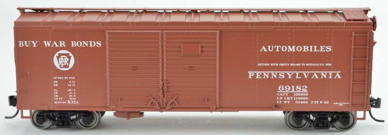 Bowser 42334 HO Pennsylvania Circle Keystone X-31a Boxcar #69182