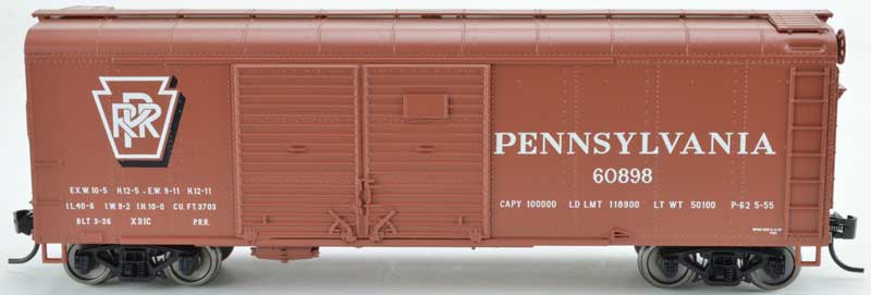 Bowser 42346 HO Pennsylvania Shadow Keystone X-31a Boxcar #60898