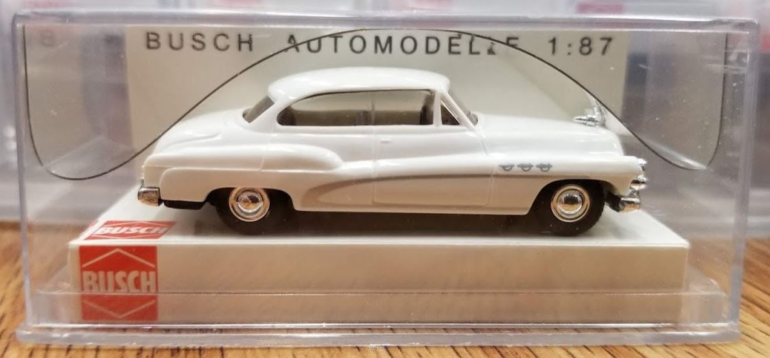 Busch 44709 '50 White Buick