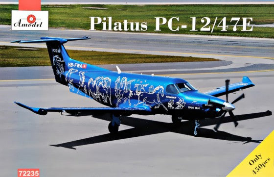 A Model from Russia 72235 1:72 Pilatus PC-12/47E Aircraft Plastic Model Kit
