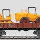 Marklin 4474 HO Scale Deutsche Bahn Flatcar w/ 2 Tractors