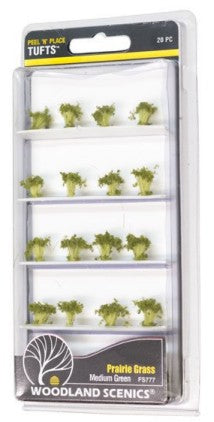 Woodland Scenics FS777 Medium Green Prairie Grass (Pack of 20)
