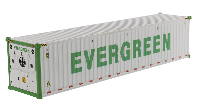 DieCast Masters 91028A 1:50 EverGreen 40' White Refrigerated Shipping Container