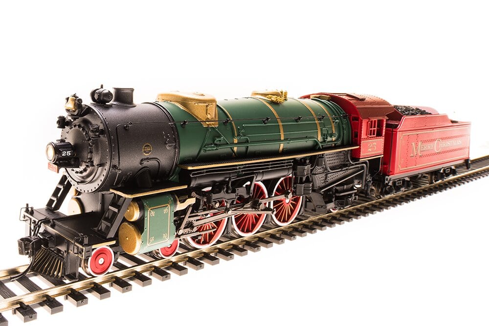 Broadway Limited 5901 HO Merry Christmas Heavy Pacific 4-6-2 Steam Loco #25