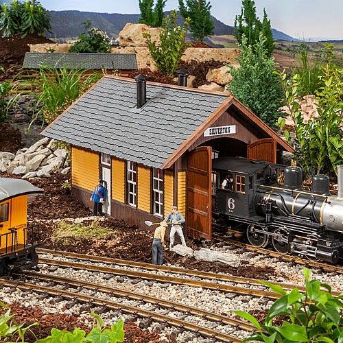 Pola 330851 G Silverton American Engine Shed Kit