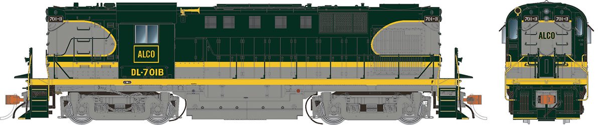 Rapido Trains 31045 HO Alco Demonstrator Alco RS-11 Diesel Locomotive #DL-71B