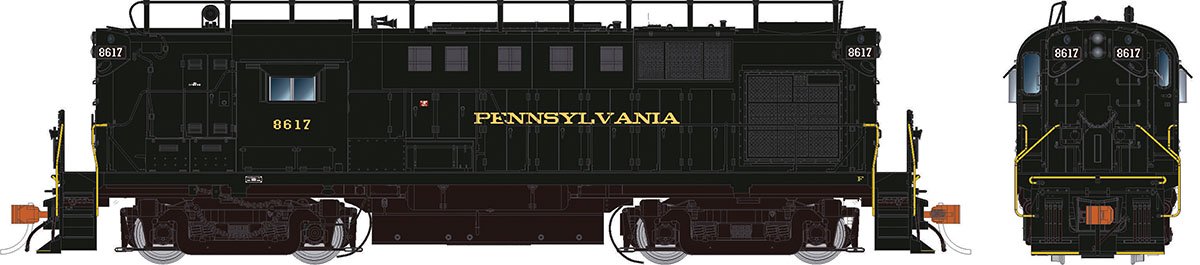 Rapido Trains 31023 HO Pennsylvania RR Alco RS-11 Diesel Locomotive #8617