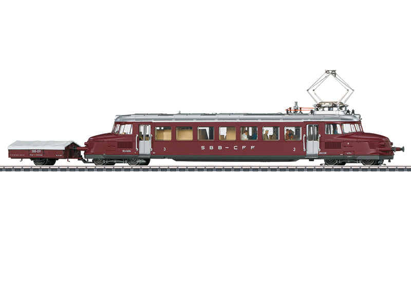 Marklin 37869 HO Swiss Federal Railways Class RCe 2/4 Powered Rail Car