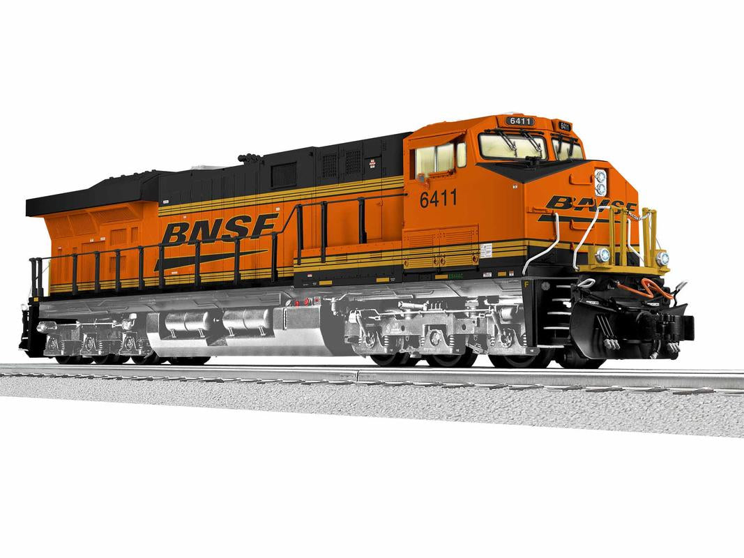 Lionel 1933281 O Gauge BNSF ES44AC Diesel Engine #6411 w LEGACY