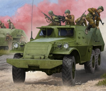 Trumpeter 09573 1:35 Soviet BTR-152B1 Armored Carrier Military Plane Kit