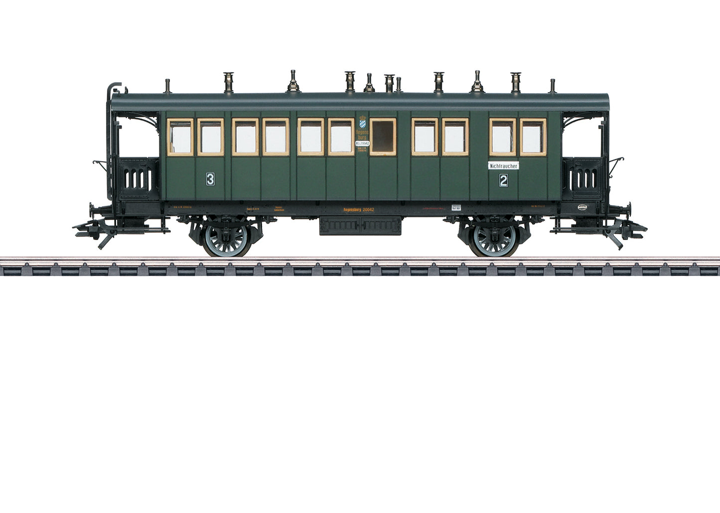 Marklin 42071 HO Royal Bavarian State Railways Passenger Car #Regensburg 20042