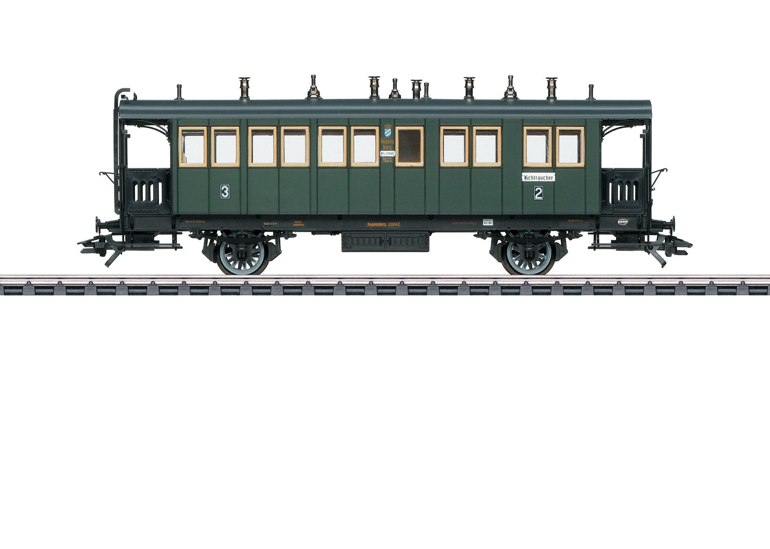 Marklin 42071 HO Royal Bavarian State Railways Passenger Car #Regensburg 20042