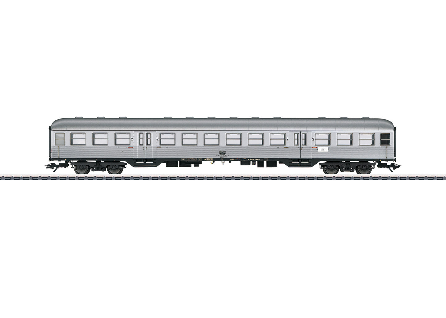 Marklin 43897 HO German Federal Railroad Bnrzb 725 2nd Class Commuter Car 3-Rail