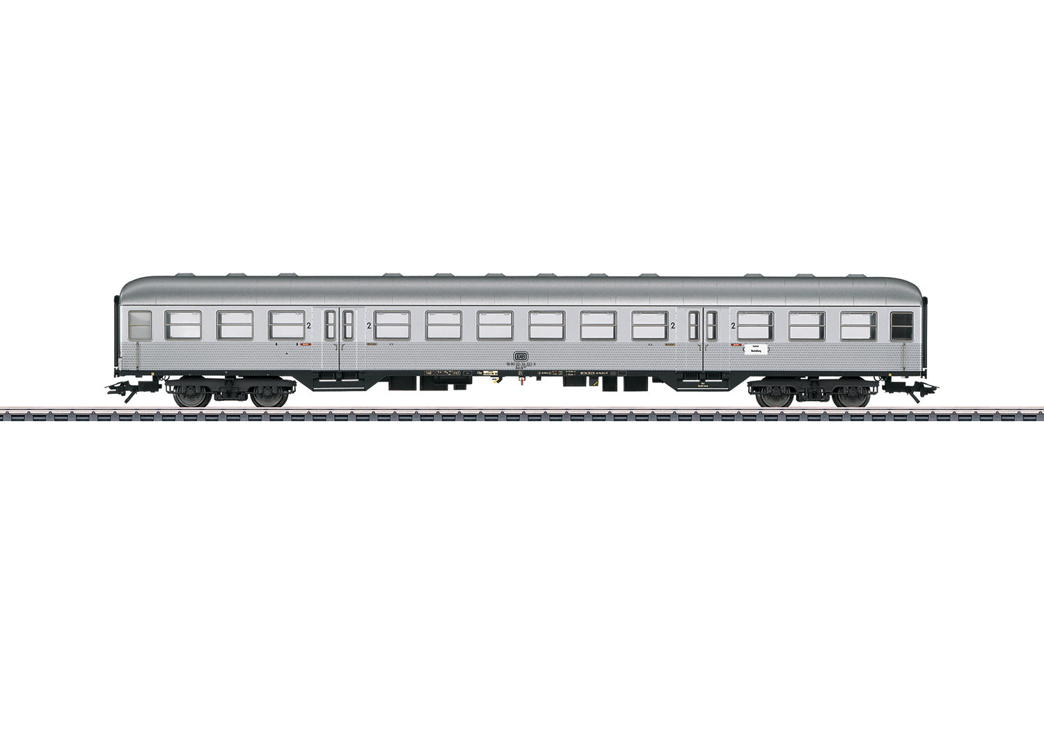 Marklin 43897 HO German Federal Railroad Bnrzb 725 2nd Class Commuter Car 3-Rail