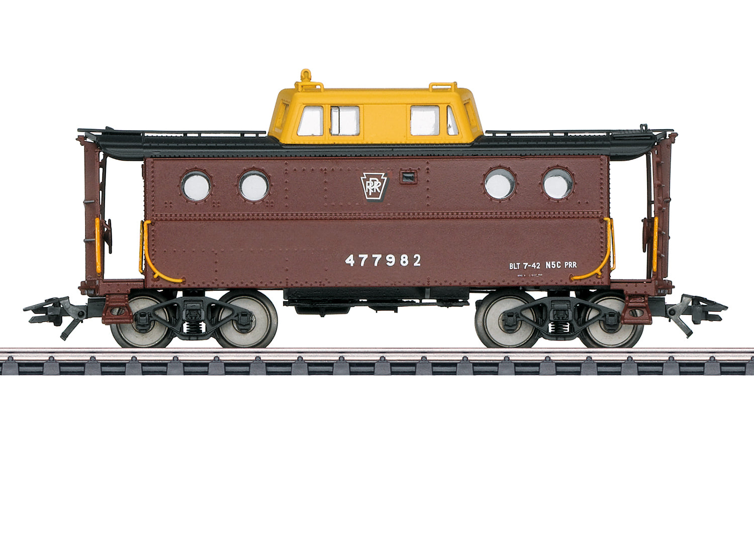 Marklin 45701 HO Pennsylvania Railroad Class N5C Caboose Cabin Car - 3-Rail