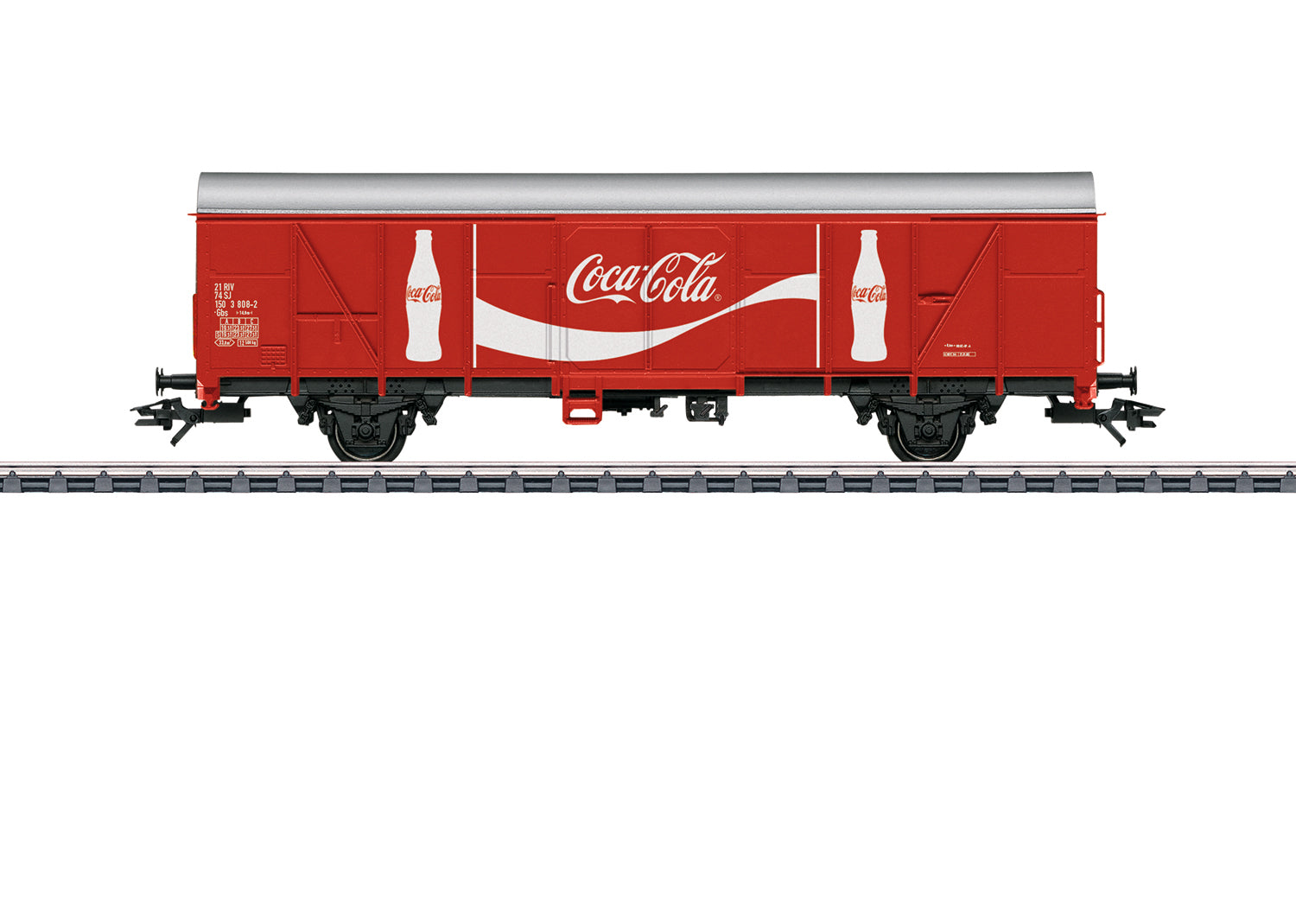Marklin 47366 HO Swedish State Railways SJ Coca-Cola Type Gbs Boxcar - 3-Rail