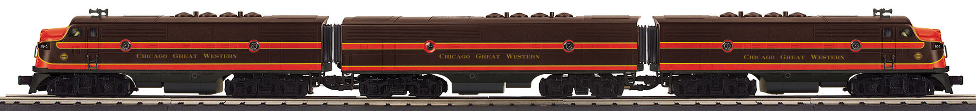 MTH 30-20669-1 CGW F-3 ABA Diesel Engine Set w/PS 3.0