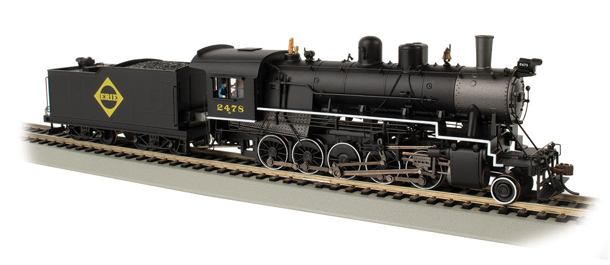 Bachmann 85402 HO Erie 2-10-0 Decapod Steam Locomotive with DCC WowSound #2478