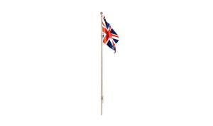 Woodland Scenics JP5959 HO Medium Union Jack Flag Pole