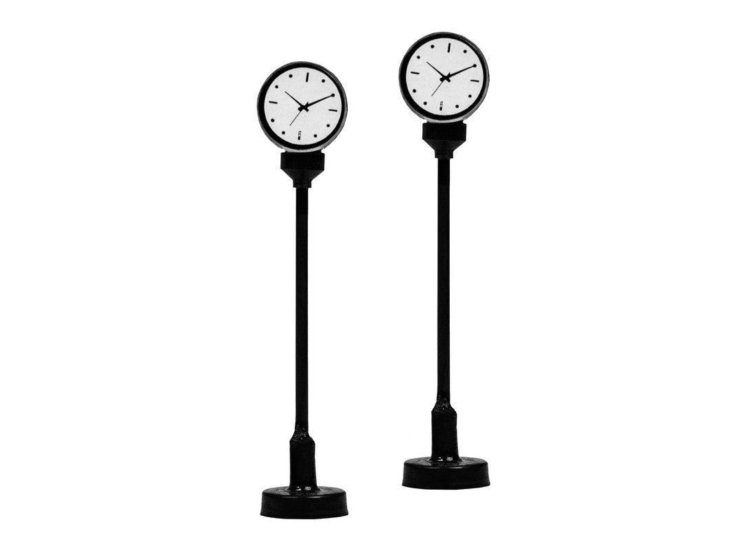 Lionel 1956300 HO Lighted Black Clock (Pack of 2)