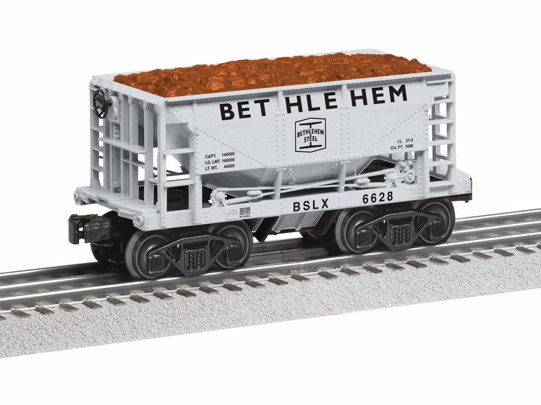 Lionel 1928160 O Bethlehem Steel Ore Car (Pack of 6)