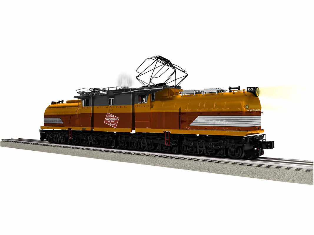 Lionel 1933573 O Gauge Milwaukee Road Bipolar Electric Locomotive #E-3 w LEGACY