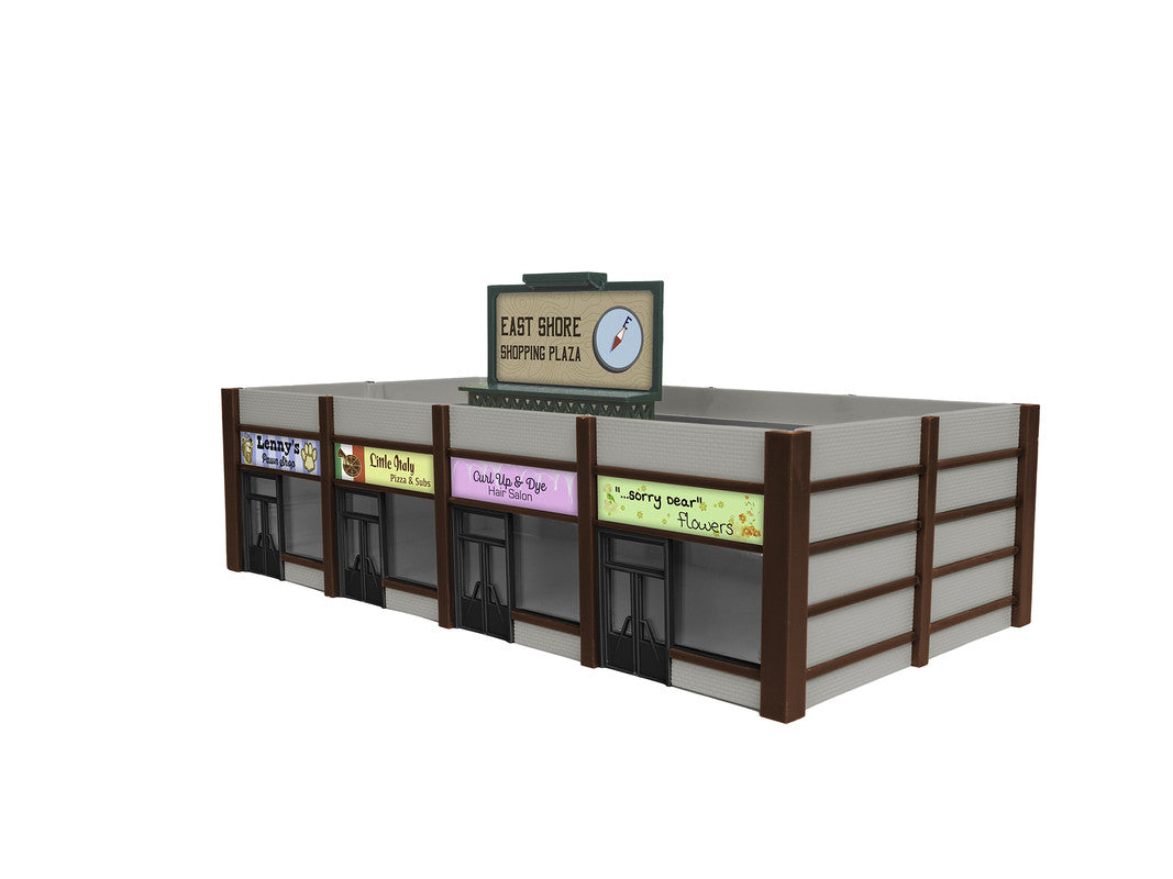 Lionel 1967190 HO East Shore Shopping Center Model Kit