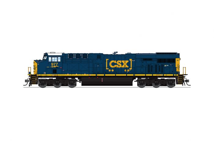 Broadway Limited 5863 HO CSX GE ES44AC Diesel Locomotive Sound/DC/DCC #993