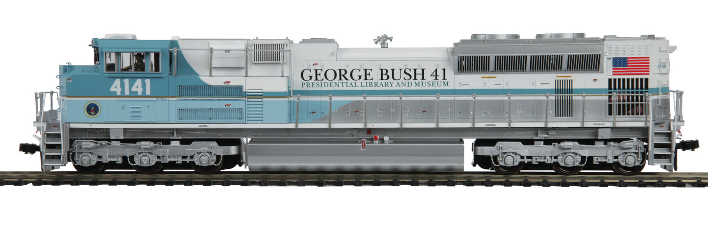 MTH 8023960 HO George H. Bush SD70ACe Diesel Locomotive DCC Ready #4141