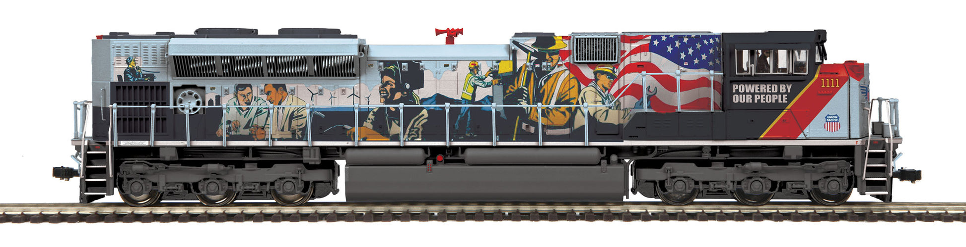 MTH 80-2399-1 HO Union Pacific SD70ACe Diesel Locomotive with P-S 3.0 #1111