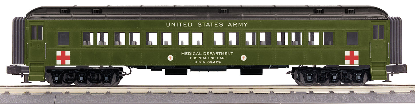 MTH 30-69332 O U.S. Army 60' Madison Coach Car #89414