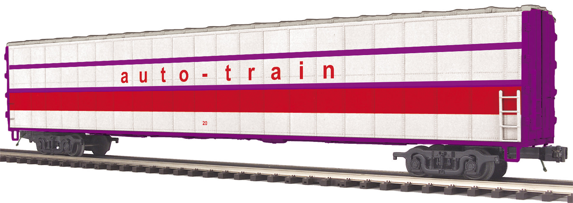 MTH 20-95307 O Auto Train 75' AutoTrain Auto Carrier #20