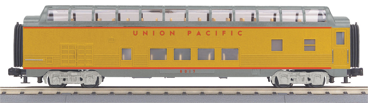 MTH 30-68113 O Union Pacific 60' Streamlined Full-Length Vista Dome Car