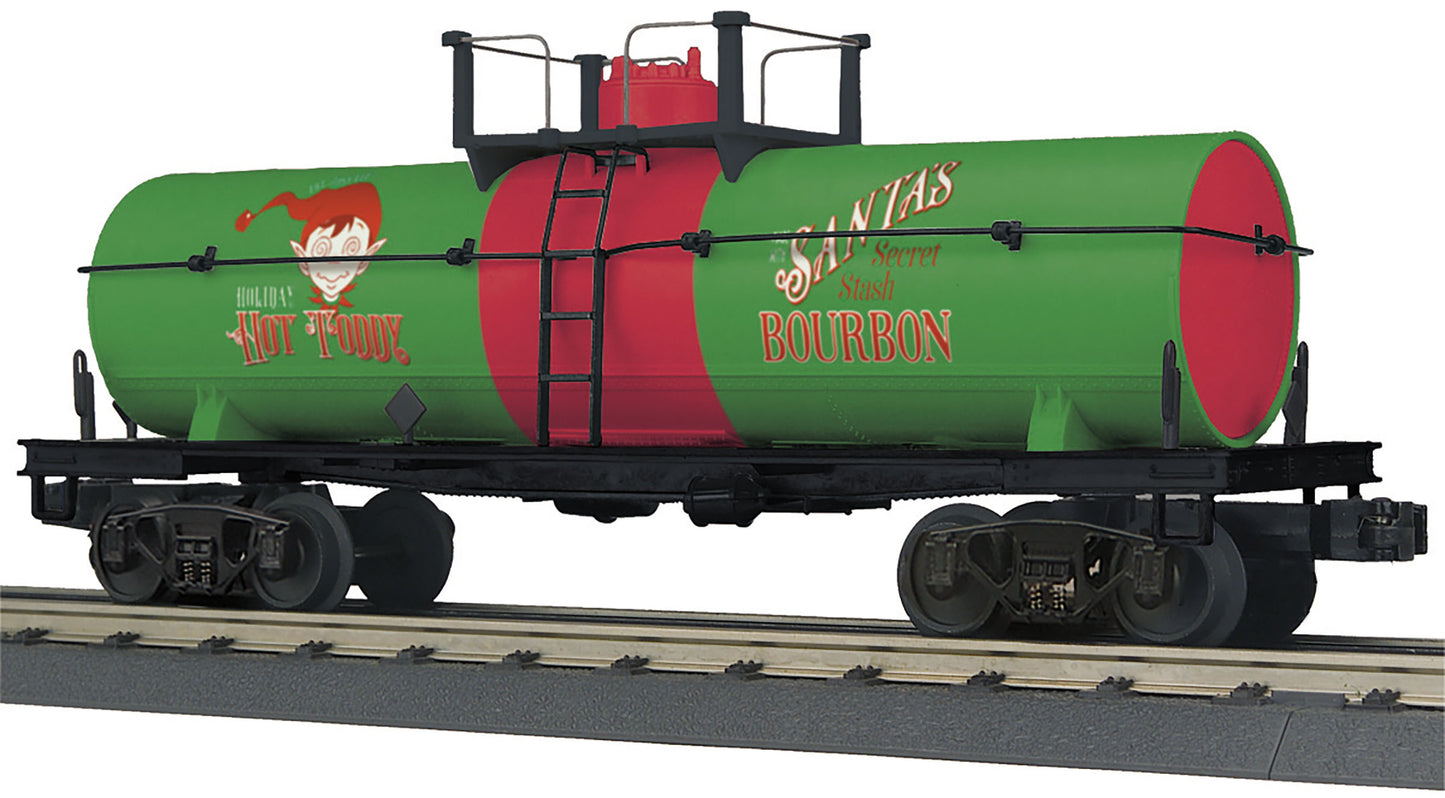 MTH 30-73547 O Christmas Smoking Tank Car