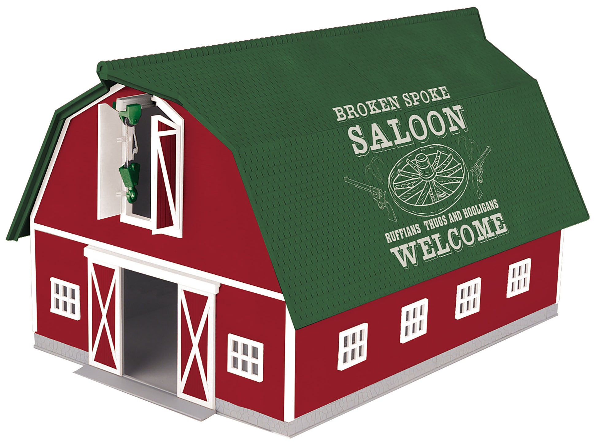 MTH 30-90602 O Broken Spoke Saloon Barn