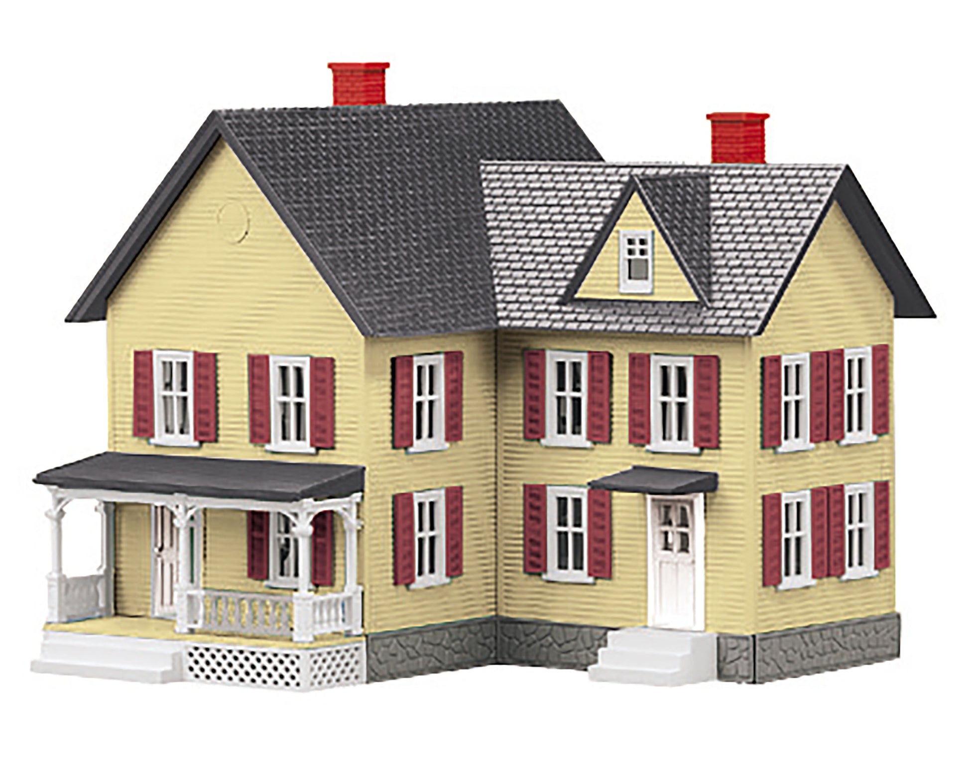 MTH 30-90608 O #6 Tan Farm House