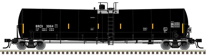 Atlas 20005212 HO Union Tank Car (BRCX) Trinity 25,500 Gallon Tank Car #3064