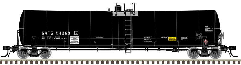 Atlas 20005225 HO General American Trinity 25,500 Gallon Tank Car #54392