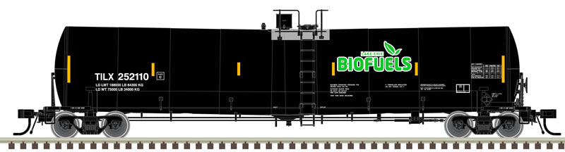 Atlas 20005231 HO Lake Erie Biofuels Trinity 25,500 Gallon Tank Car #252110