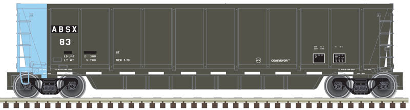Atlas 50004289 N Albert Brothers Coalveyor Bathtub Gondola #83