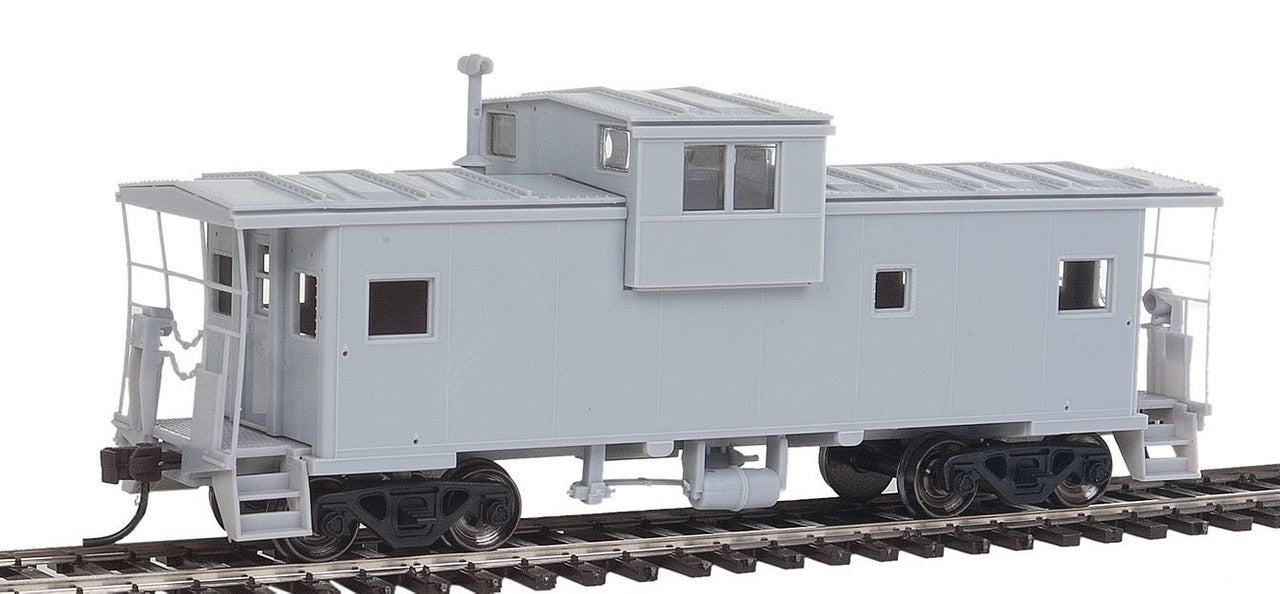 Atlas 20003114 HO Undecorated Extended Vision Caboose without Roofwalk