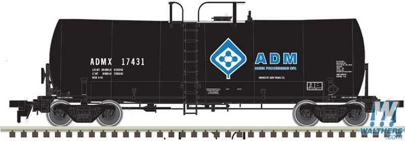 Atlas 20004985 HO ADM (Molecule) 17,600 Trinity Corn Syrup Tank Car #17431