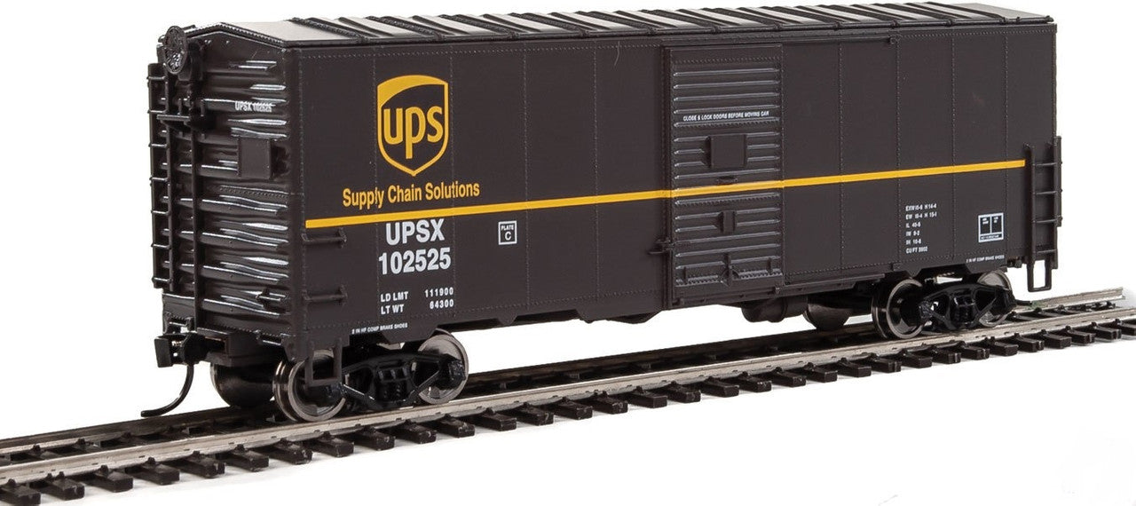 Walthers 910-1179 HO United Parcel Service 40' AAR Modernized Boxcar #102525