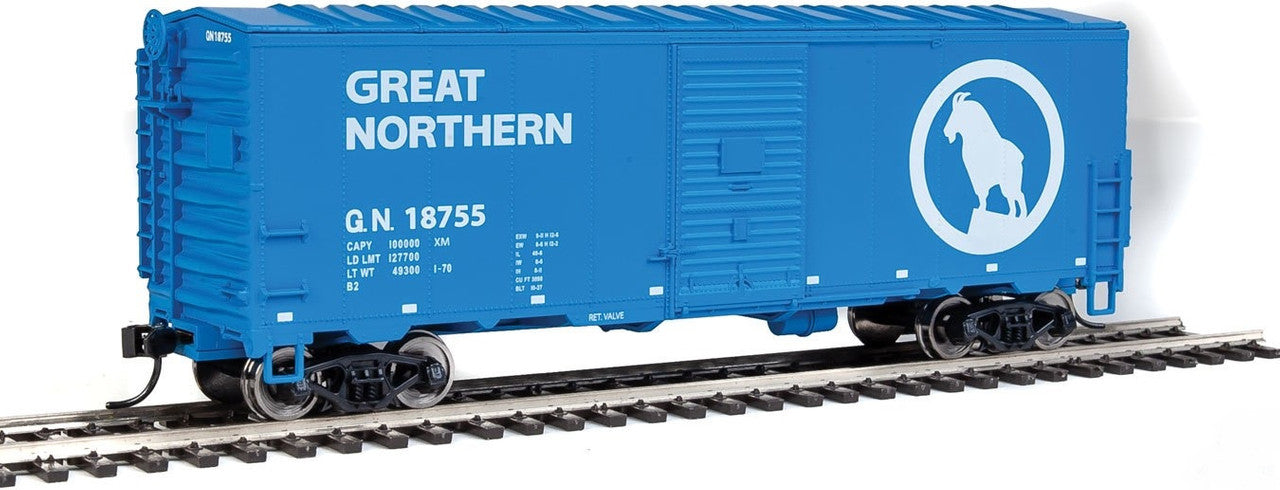 Walthers 910-1164 HO Great Northern 40' AAR Modernized 1948 Boxcar #18755