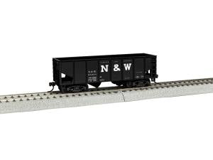 Lionel 1954030 HO Norfolk & Western 2-Bay Hopper #95338